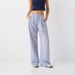 2024 Cross-border Foreign Trade European And American Women's Clothing Comfortable Elastic Waist Fine Striped_ecoleips.com