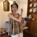 Sweet Girl's Outfit: Retro Lace-Up Square-Neck Vest, Fresh Plaid Babydoll Shirt, Short Sweet And Cool Camisole Top_ecoleips.com