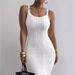 Women's Clothing Women's Tight Long Skirt Sexy Slim Sleeveless Temperament Dress_ecoleips.com
