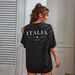 Women's Relaxed Fit Graphic T-Shirt Cotton-Like Jersey Tee Casual Streetwear Soft Comfortable All Day Long Top_ecoleips.com