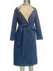 Women’s Elegant Trench Coat – Sherpa-Lined Denim With Belted Waist & Double Pockets (XS-XXL, Quilted Interior, Oversized Fit)_ecoleips.com