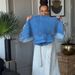 Women's Fashion Asymmetric Denim Jacket & Wide-Leg Pants Set | Batwing Sleeve Off-Shoulder Streetwear Outfit_ecoleips.com