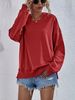 Women's Casual Loose Sweatshirt Fleece Lined Hooded_ecoleips.com