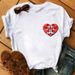European And American Cross-border Foreign Trade Wholesale Clothing Cartoon Animal Paw Print Round Neck Plus Size_ecoleips.com