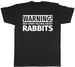 Women's T-Shirts Warning May Start Talking About Rabbits Mens Womens T-Shirt_ecoleips.com