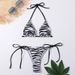 Women's Clothing Split Print Bikini_ecoleips.com