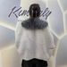 Luxury Fox Fur Collar Short Coat – Elegant Women’s Faux Fur Jacket, Oversized Cape Style, Timeless Versatile Outerwear (One Size Fits Most)_ecoleips.com