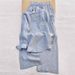 Effortless Blue Shirt & Wide-Leg Pants Set - Minimalist Office Wear For Women - Relaxed Fit Business Casual Outfit_ecoleips.com