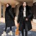 Women's Fashion Cotton-padded Padded Lamb Wool Coat_ecoleips.com
