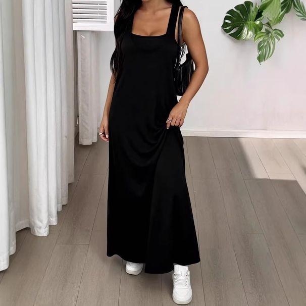 Women's Clothing Style Solid Color Two Piece Set Summer Temperament Personality Dress For Formal & Casual For Women_ecoleips.com