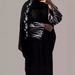 F422 Foreign Trade Cross-Border E-commerce Independent Station Arabic Embroidery Floral Fashionable Outerwear Abaya Robe_ecoleips.com