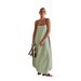 Women's Clothing Spring Summer Fashion Contrast Color Cotton Linen Blend Women's Sling Dress Swing Style New Arrival_ecoleips.com
