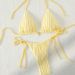 Women's Tummy Control Bikini Set Sexy Two-Piece Swimsuit Flattering Triangle Top Brazilian Bottom for Beach Pool_ecoleips.com