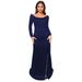 Fashion Women's Clothing Elegant Temperament Lower Slit Evening Dress Dress_ecoleips.com