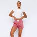 2025s 2025 Spring Summer Women's Casual Style Striped Patchwork Home Lounge Shorts_ecoleips.com