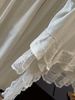 Lace Splicing V-neck Vest Wide-leg Pants Set Women's Summer 2026 Temperament Hollow Lace Two-piece Set_ecoleips.com