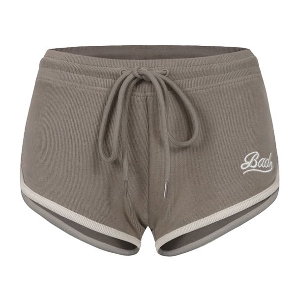 Korean-style Badblood BCAC Series Hot Girls' Sports Shorts Women's Hot Pants Slimming American Style Retro Trendy Three-point Pants_ecoleips.com