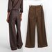 BC Straight-leg Women's Jeans In Dark Brown, High-waisted, Loose-fitting, Versatile, European American Style, New For_ecoleips.com