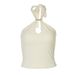 Women's 2025 Summer New Fashion Hot Girl Lace-Up Vest Inner Outer Wear Beautiful Back Top Women Wholesale_ecoleips.com
