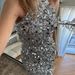 KaiKuo 2025 Spring/Summer Cross-Border European And American Y2K Sexy Socialite Backless Sleeveless Halter Sequin Party_ecoleips.com