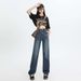 In-stock Lyocell Ultra-thin Soft Denim Narrow Straight High-waisted Fashionable Slimming Slightly Stretchy Women's Jeans_ecoleips.com