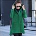 Women's Hooded Cape Sweatshirt – Thick Fleece-Lined Oversized Long Sleeve Cardigan In Yellow/Green/Pink/Burgundy_ecoleips.com