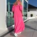 Women's Clothing Suspender Loose Long Dress Cotton_ecoleips.com