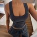 Diyun European And American Sports Yoga Camisole Vest Casual Long Pants Set Women's Clothing 2025 Autumn Winter_ecoleips.com