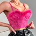 European And American Cross-Border Independent Station Sexy French Lace Fishbone Light Feather Tassel Pure Desire_ecoleips.com