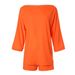 Women's Clothing Women's Autumn New Oblique Shoulder Leisure Suit_ecoleips.com