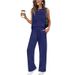 Spring Summer New Casual Women's Two Piece Set Pleated Vest Top Bottoms Matching European American Style Clothing Set_ecoleips.com