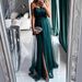Elegant Solid Color Spaghetti Strap Long Maxi Dress Evening Gown For Women Formal Occasion Evening Party_ecoleips.com