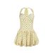 Kendall Jenner Style Women's Halter Neck Dress Polka Dot Floral Print Tulip Skirt Summer 2026 Fashion Trend_ecoleips.com