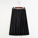 Japanese Academy Style Midi Pleated Spring Autumn Half Women High Waist JK Uniform Skirt_ecoleips.com