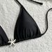 Elegant Solid Color Women's Bikini Set - Breathable Mesh Skirt Cover-Up For Beach & Pool - Soft Stretch Fabric With Removable Padding (S/M/L)_ecoleips.com