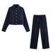 Streetwear Denim Shirt – Oversized Patchwork Design For Women (Unisex Fit & Urban Layering Essential)_ecoleips.com