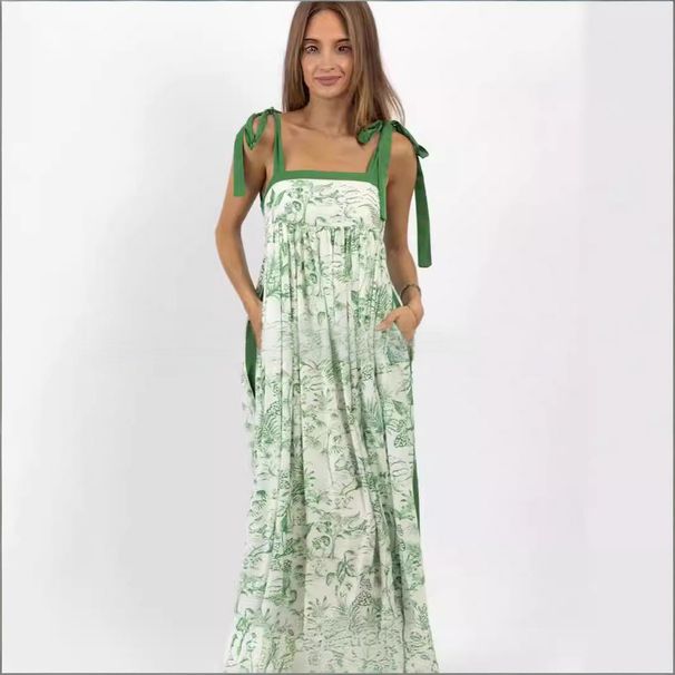 Women's Clothing Summer Fashion Women's Spaghetti Strap Dress Sexy Elegant Gentle Style Formal Casual Clothing For Women_ecoleips.com