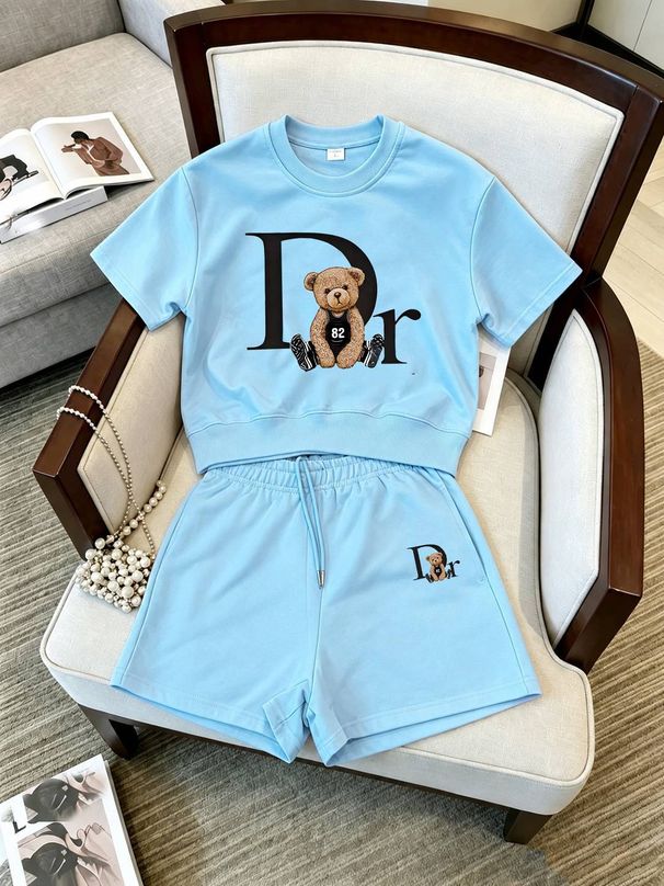 * letter printed shirt set top brand 2026 women's spring/summer new fashion street casual shirt+pants two piece set_ecoleips.com