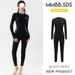 Aria Basics One-piece Jellyfish Sleeve Long Pants Sun Protection Diving Suit Quick-dry Snorkeling Set Plus Size Full-body Swimsuit_ecoleips.com