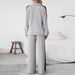 Women's Clothing Large Size Casual Suits For Women Autumn New High End Design Sweater Wide Leg Pants Two Piece Suit_ecoleips.com