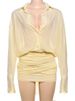 JULISSA MO Sexy Turn-down Collar Bandage Women Dress Yellow Single Breasted Shirt Dress Female Spring Slim Elegant Party Dresses_ecoleips.com