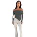 Women's Clothing Off Shoulder Long Sleeved Tops 2024 Spring Hot Selling Women's T Shirts Bottoming Tops_ecoleips.com