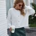 Aria Basics Aria Basics Cross-border Bestseller 2023 New Long-sleeve Knitted Cardigan, Loose-fitting European And American Women's Short_ecoleips.com