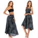 S006 Cross-Border Casual Thai European American Half Beach Vacation Dress Two-Way Big Hem Skirt Bohemian_ecoleips.com