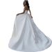 Women's Clothing Strapless Bridal Gown White Wedding Dress Freely And Enjoy Every Moment Of Your Special Day Light Luxury Simple Elegant Gown_ecoleips.com