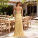 2026 European And American Cross-border Summer Foreign Trade One-shoulder Off-shoulder Dress, Slim-fit, Patchwork_ecoleips.com