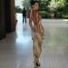 Summer New Arrival Women's Sexy Backless Slim Fit Halter Neck Dress Irregular Leopard Print European And American Style 2026_ecoleips.com