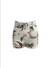 Women's V Neck Camisole And Botanical Print Shorts Set With Belt Clothing_ecoleips.com