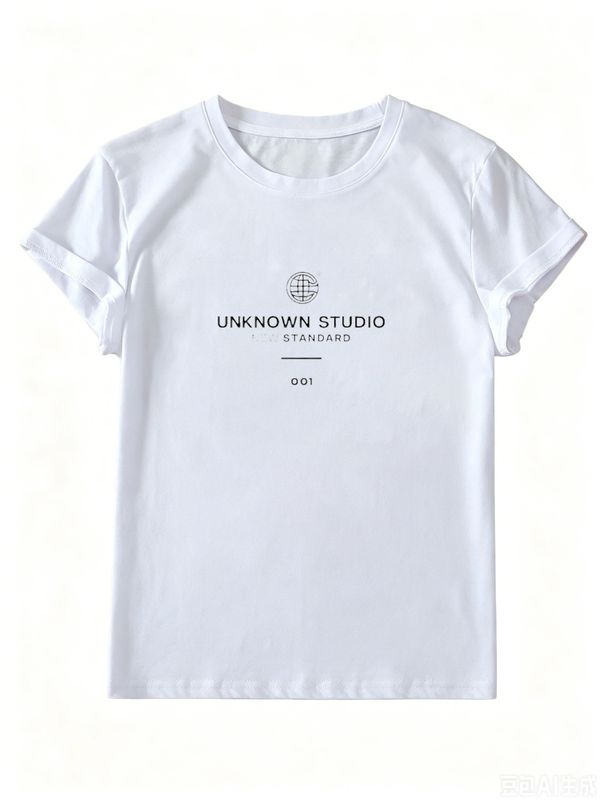 Premium Cotton Short Sleeve T-Shirt, Breathable Comfortable Crew Neck Top, Versatile Everyday Essential For All Seasons_ecoleips.com