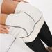 Women's Clothing Thickened Fleece Leggings High Waist Belt Pockets Outer Wear Tight Warm Leggings_ecoleips.com